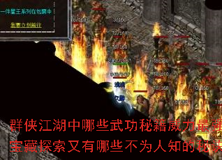 Ⱥ����������Щ�书�ؼ�������ǿ������̽��������Щ��Ϊ��֪���ؾ���