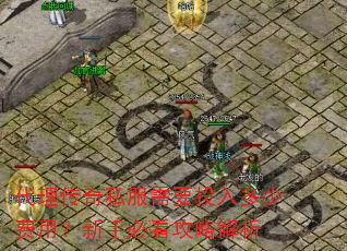 代理传奇私服需要投入多少费用?新手必看攻略解析 代理传奇私服需要投入多少费用?新手必看攻略解析