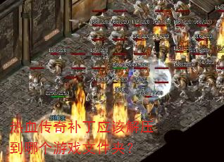 热血传奇补丁应该解压到哪个游戏文件夹? 热血传奇补丁应该解压到哪个游戏文件夹?